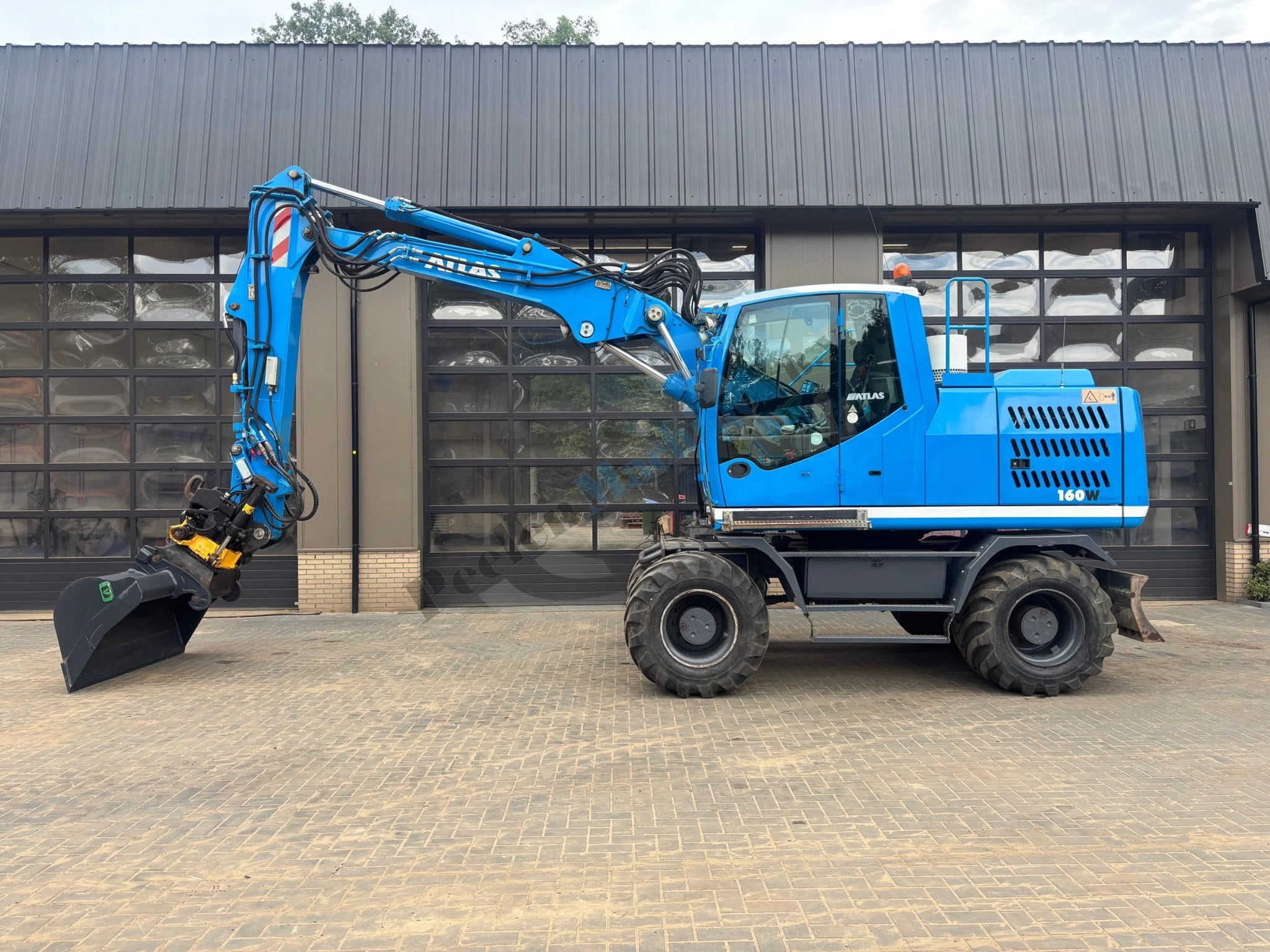 Atlas 160 W (bj 2016), Zakelijke goederen, Machines en Bouw | Kranen en Graafmachines, Graafmachine