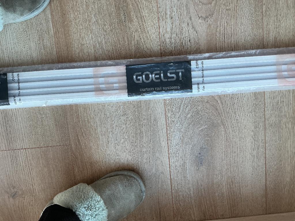 Qurails (voorheen Goelst) gordijn rails, Huis en Inrichting, Stoffering | Gordijnen en Lamellen, Ophalen, Nieuw, Wit