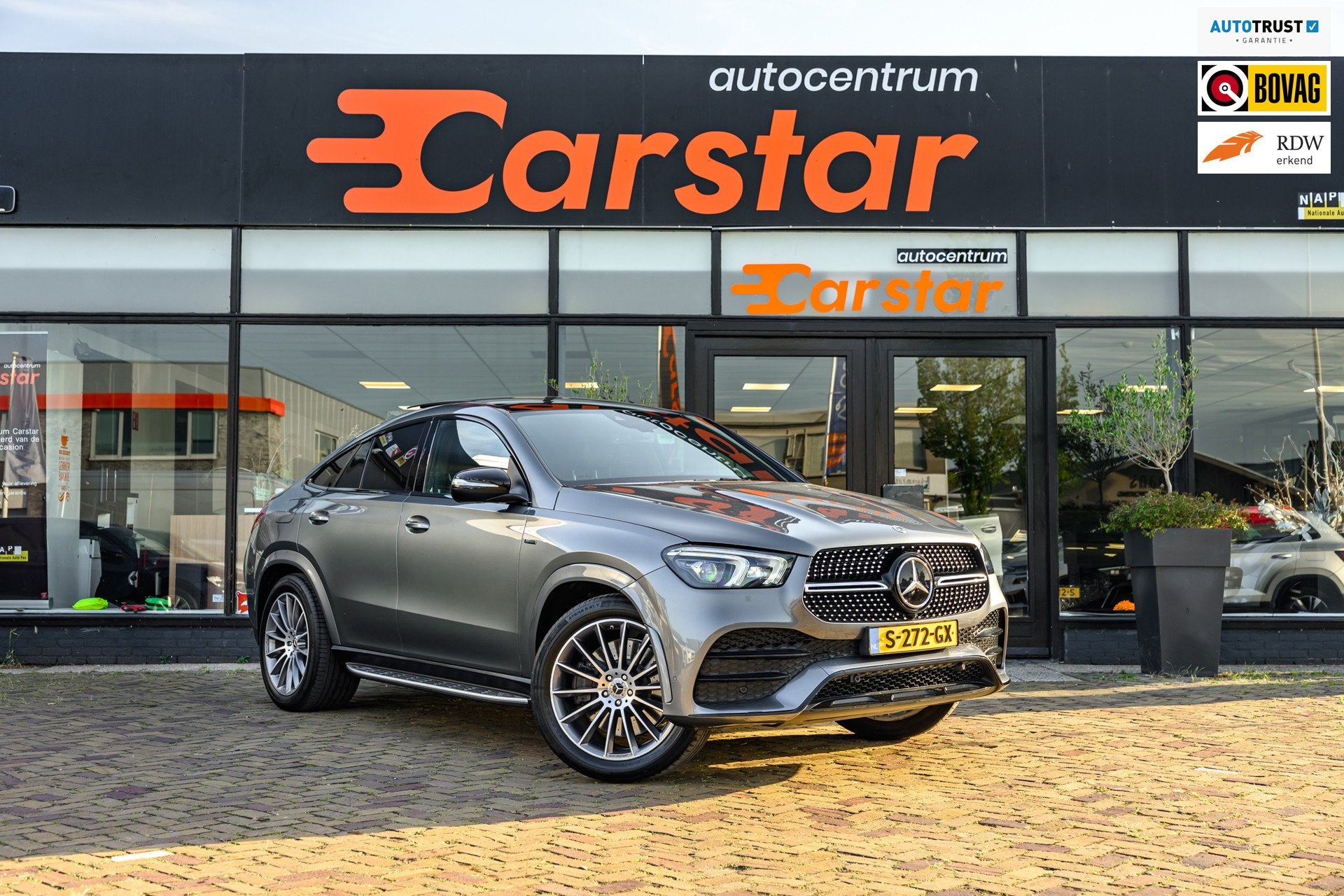 Mercedes-Benz GLE-klasse Coupé 350 e 4MATIC|Pano|Burmester|, Gebruikt, 4 cilinders, 2525 kg, Plug-in hybride