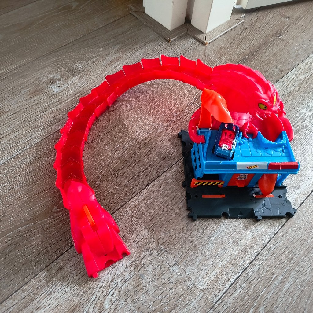 Hot Wheels schorpioen, Racebaan, Ophalen of Verzenden, Zo goed als nieuw, Hot Wheels