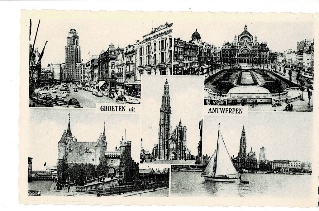 Antwerpen, Ophalen of Verzenden, 1980 tot heden, Gelopen, België en Luxemburg