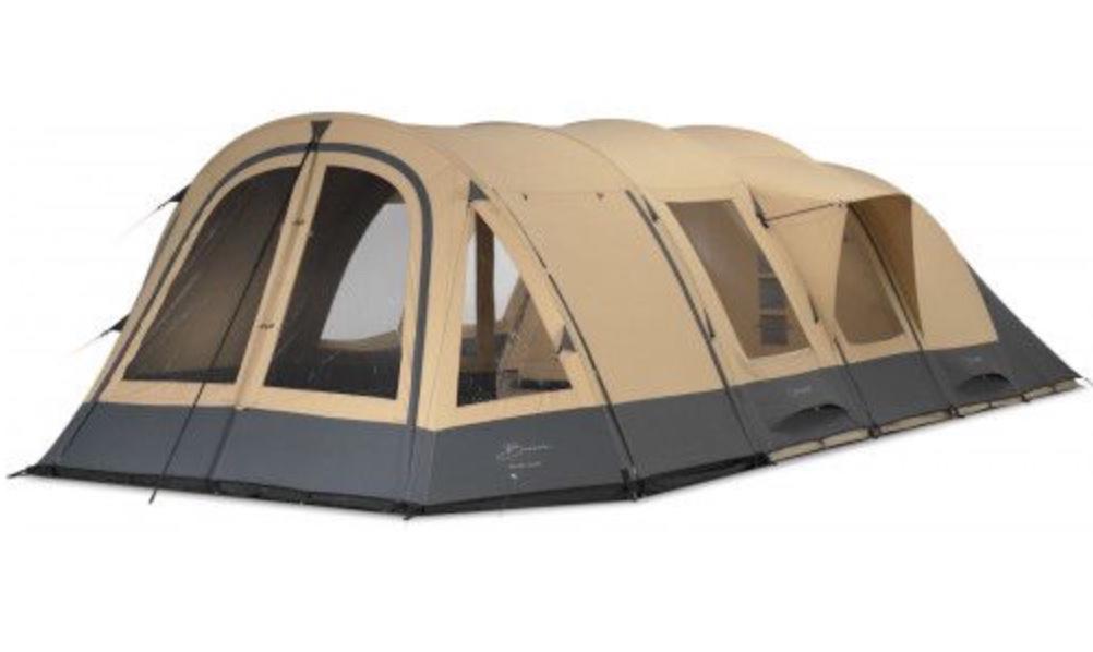 Bardani 5-persoons tunneltent met Twins bagagewagen, Ophalen, Zo goed als nieuw, Tot en met 5