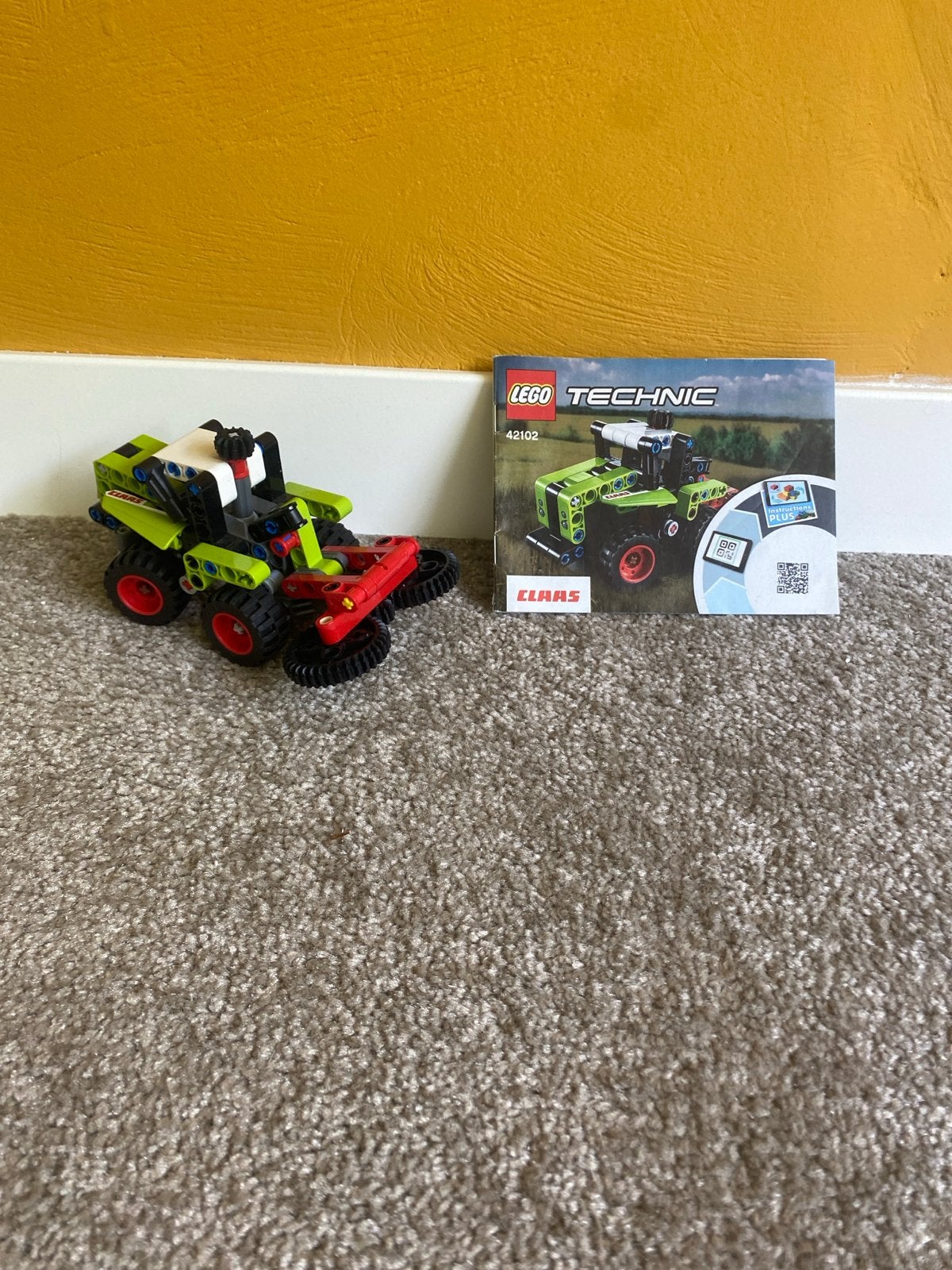 LEGO Technic 42102 Claas Xerion Tractor, Ophalen of Verzenden, Zo goed als nieuw, Overige merken
