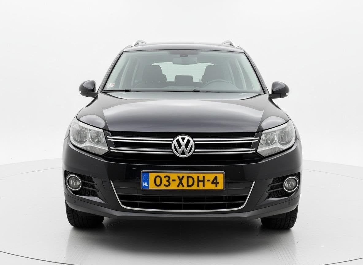 Volkswagen Tiguan 2.0 TDI Sport&Style 4Motion Nieuwe Distrib, Auto's, Automaat, Euro 5, Gebruikt, Zwart