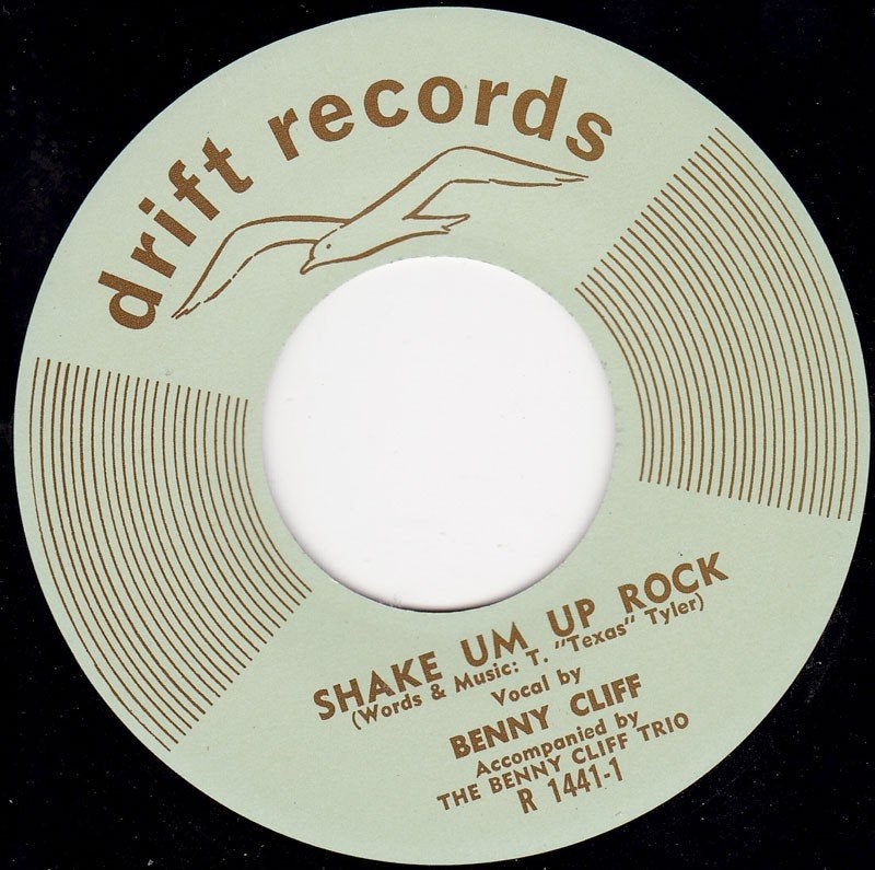 Benny Cliff Trio - Shake Um Up Rock ( rockabilly ) 7", Verzenden, Nieuw in verpakking, 7 inch, Pop