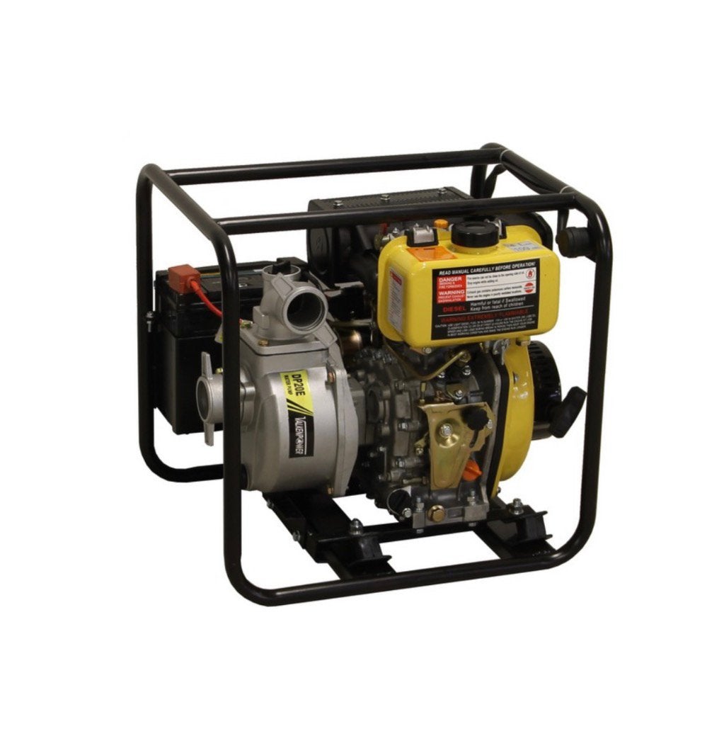 Diesel waterpomp 2'' 50mm elektrische start / Nieuw, Tuin en Terras, Waterpompen, Ophalen, Nieuw, Overige typen