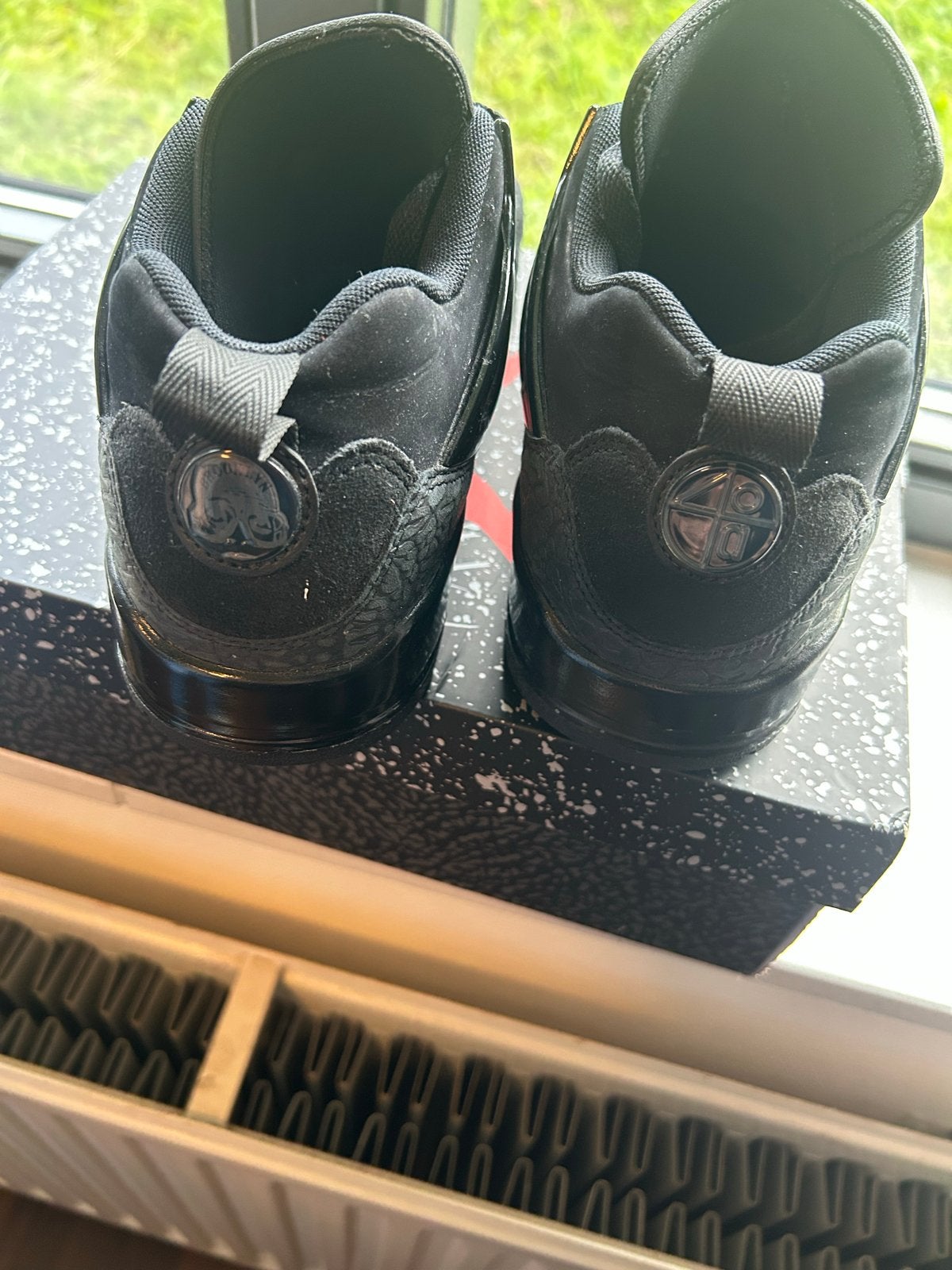 Jordan Spizike Low Zwart - Maat 43, Ophalen, Zo goed als nieuw, Zwart, Sneakers of Gympen