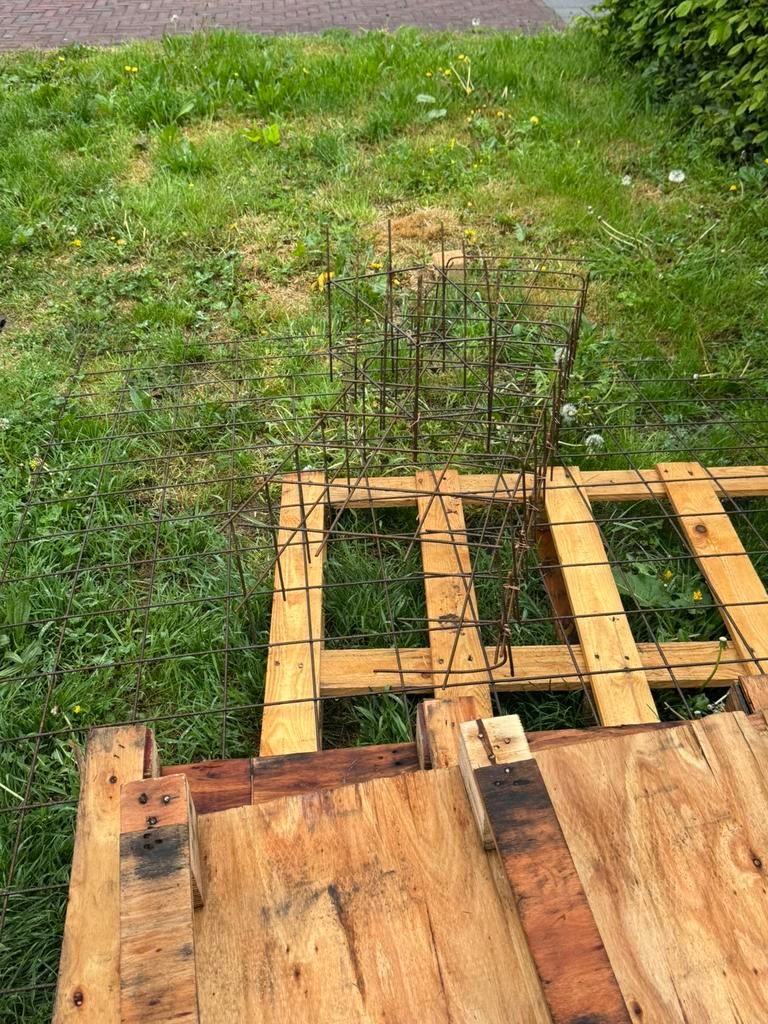 Wapeningnet en korf, Tuin en Terras, Tuinhuizen, Ophalen, Nieuw