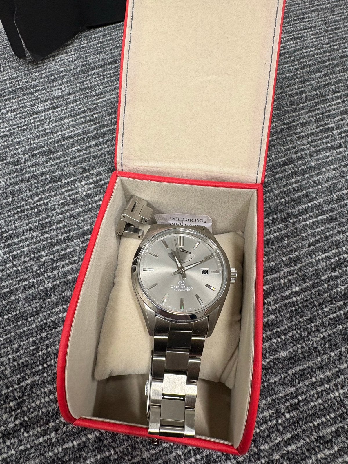 Orient Star Automatic herenhorloge – zo goed als nieuw –, Overige merken, Staal, Polshorloge, Nieuw