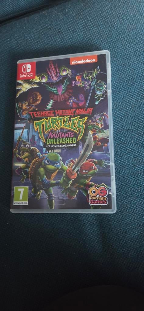 Teenage Mutant Ninja Turtles: Mutants Unleashed Switch, Avontuur en Actie, 1 speler, Ophalen of Verzenden, Zo goed als nieuw