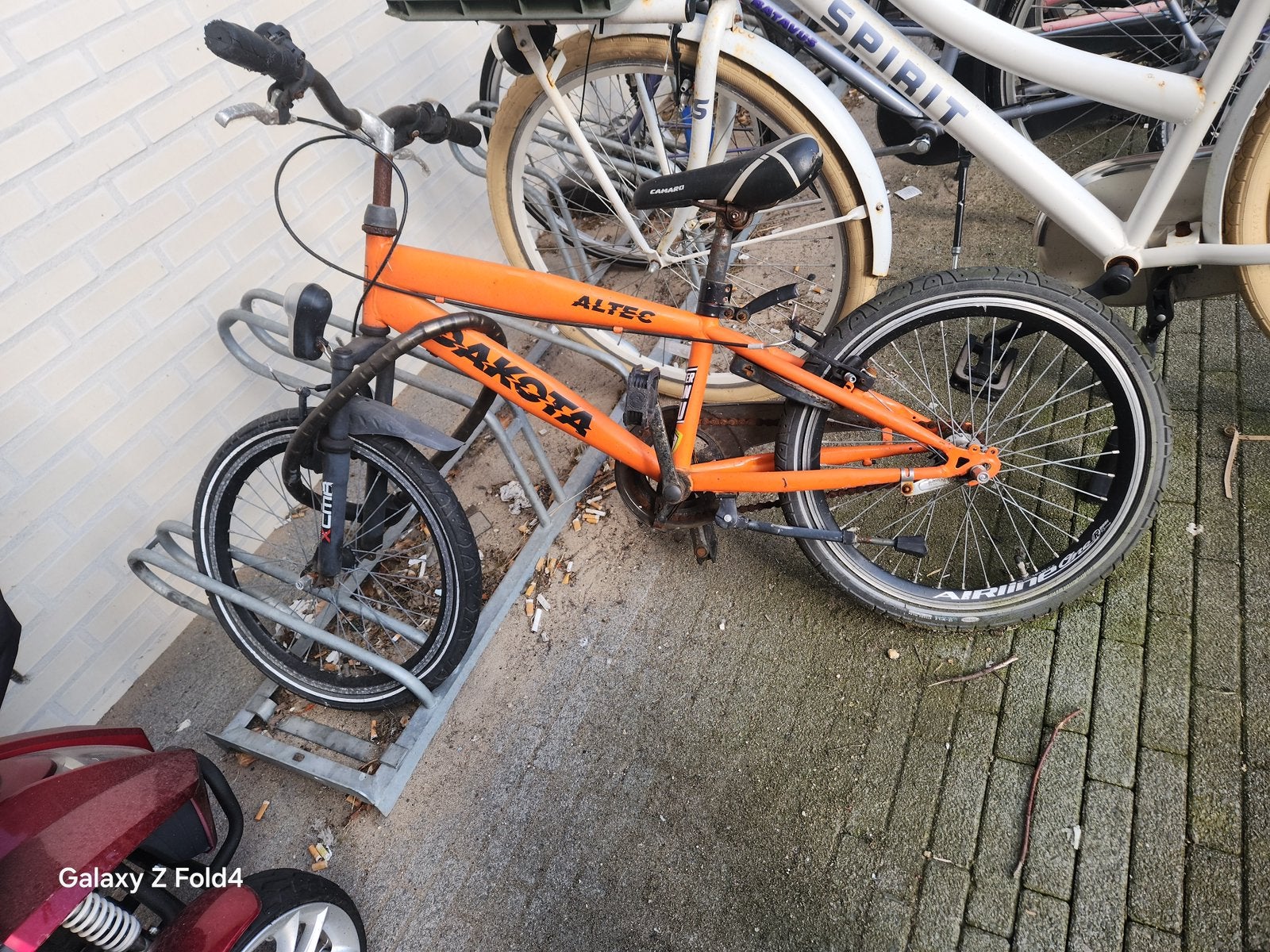 Kinderfiets, Ophalen of Verzenden, Zo goed als nieuw, 20 inch of meer