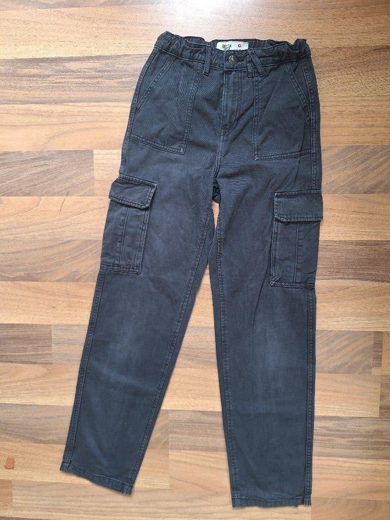 Cargobroek America Today zwart 158-164, Broek, America Today, Gebruikt, Jongen of Meisje