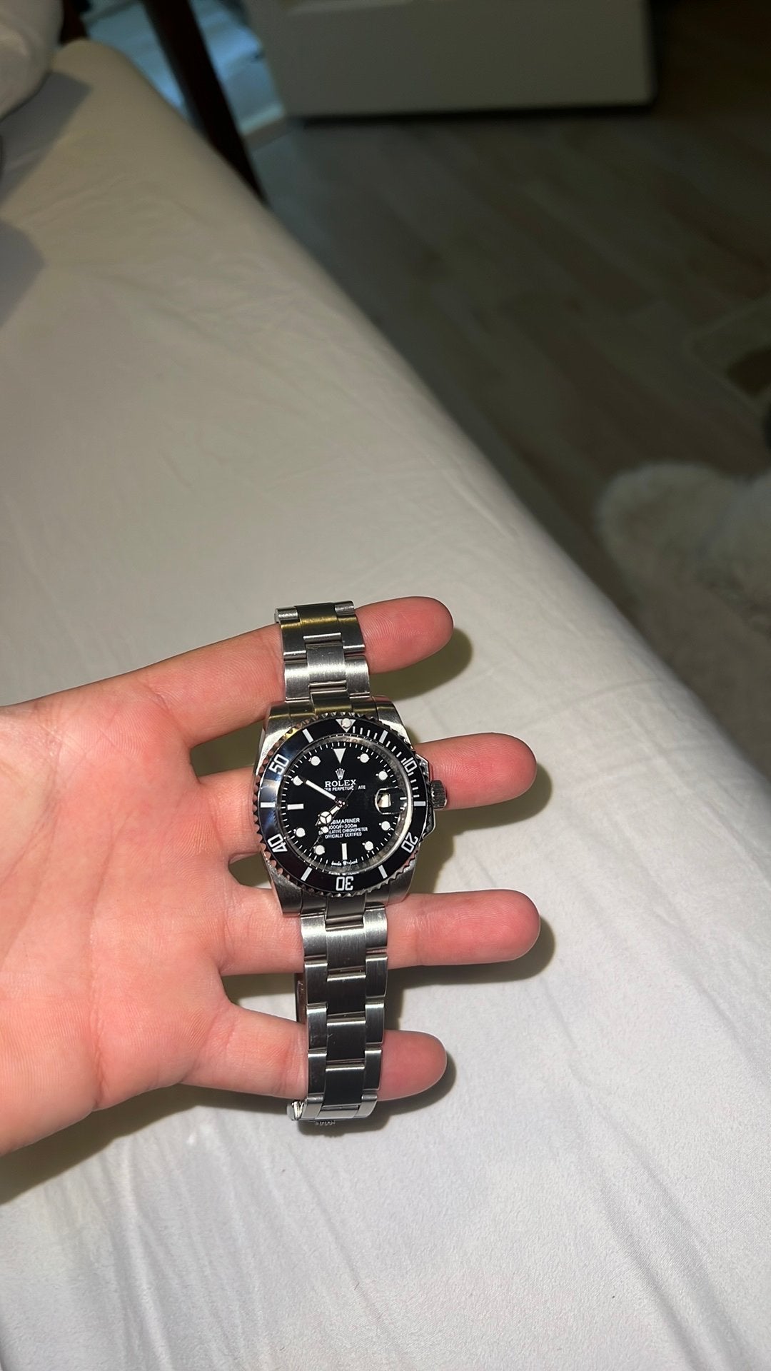 Rolex submarine, Ophalen, Zo goed als nieuw, IOS