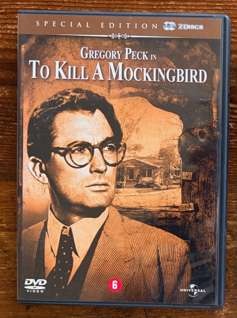 dvd film To Kill a Mocking Bird met Gregory Peck, Cd's en Dvd's, Vanaf 16 jaar, Ophalen of Verzenden, Gebruikt, Drama