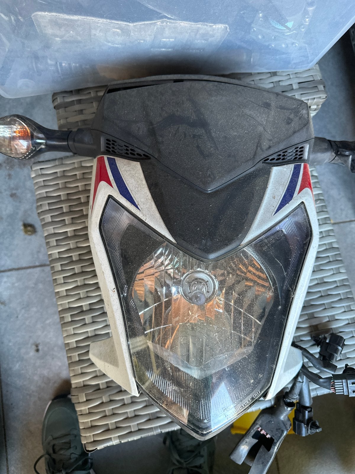 Honda CBF650F onderdelen - Frame, voorvork, wielen, Ophalen of Verzenden, Gebruikt