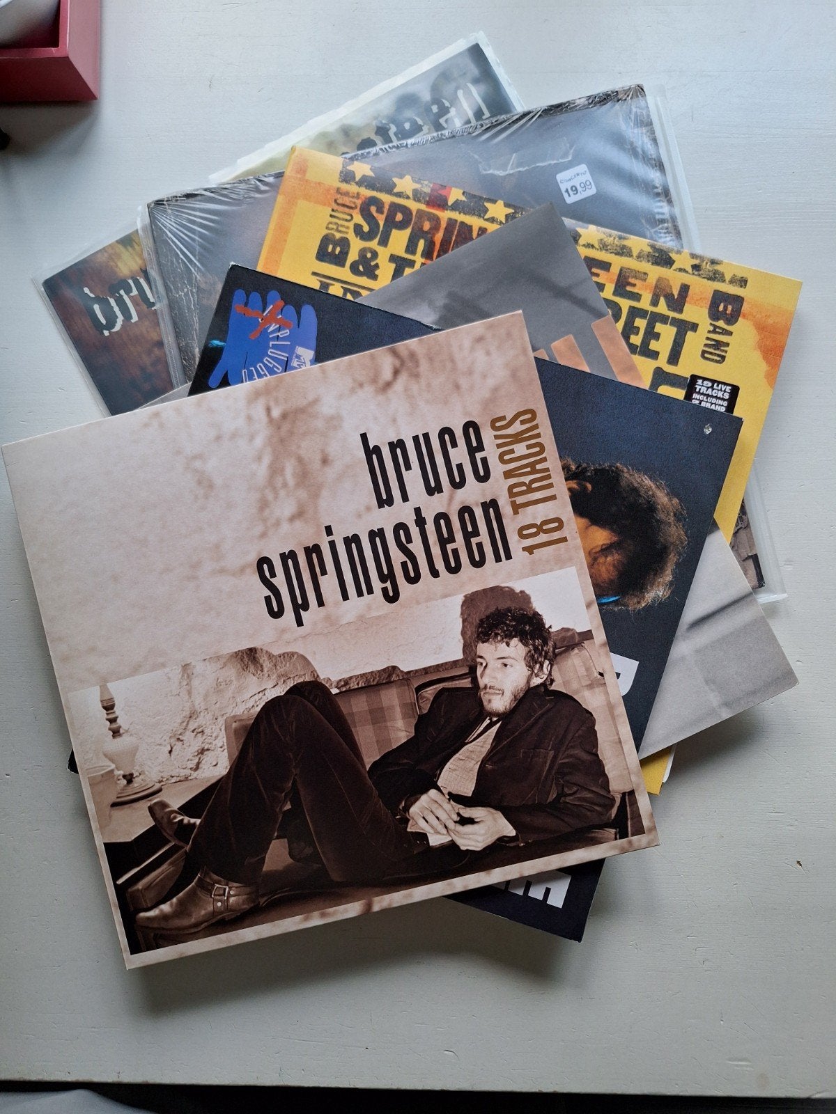 Bruce Springsteen LP 6x first pressing, Ophalen, Gelezen, Artiest