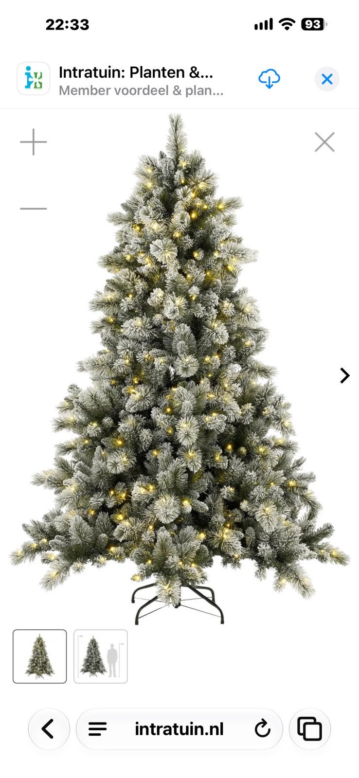 Kerstboom vancouver, Ophalen, Zo goed als nieuw