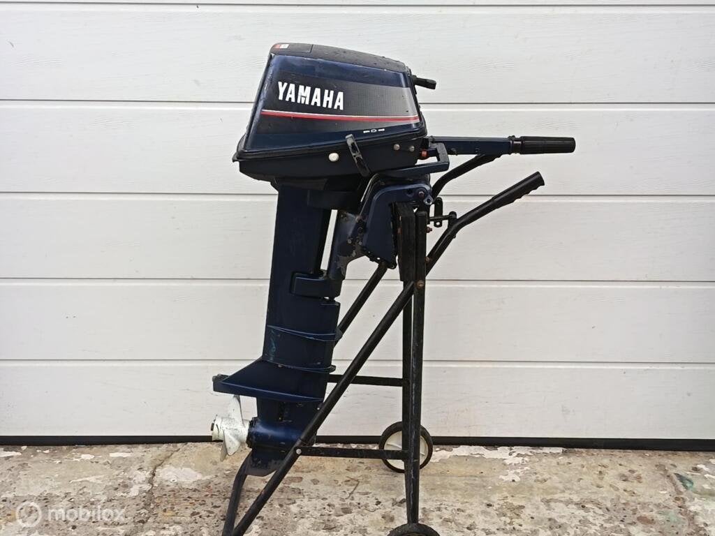 Yamaha 8 pk 2 takt 2 cilinder Langstaart Buitenboordmotor, Watersport en Boten, Buiten- en Binnenboordmotoren, Gebruikt, 5 tot 10 pk