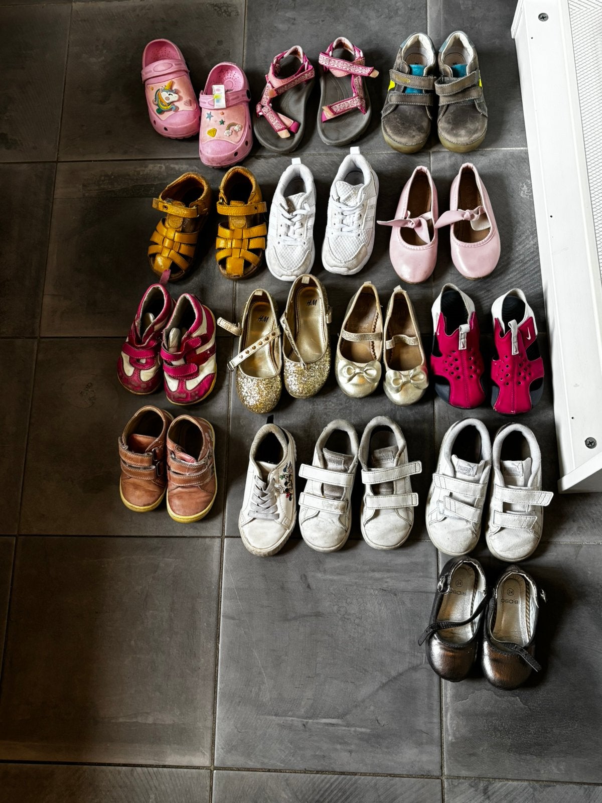 Kinderschoenen (meisje), sandalen maat 22-27, Kinderen en Baby's, Kinderkleding | Schoenen en Sokken, Ophalen, Gebruikt, Meisje