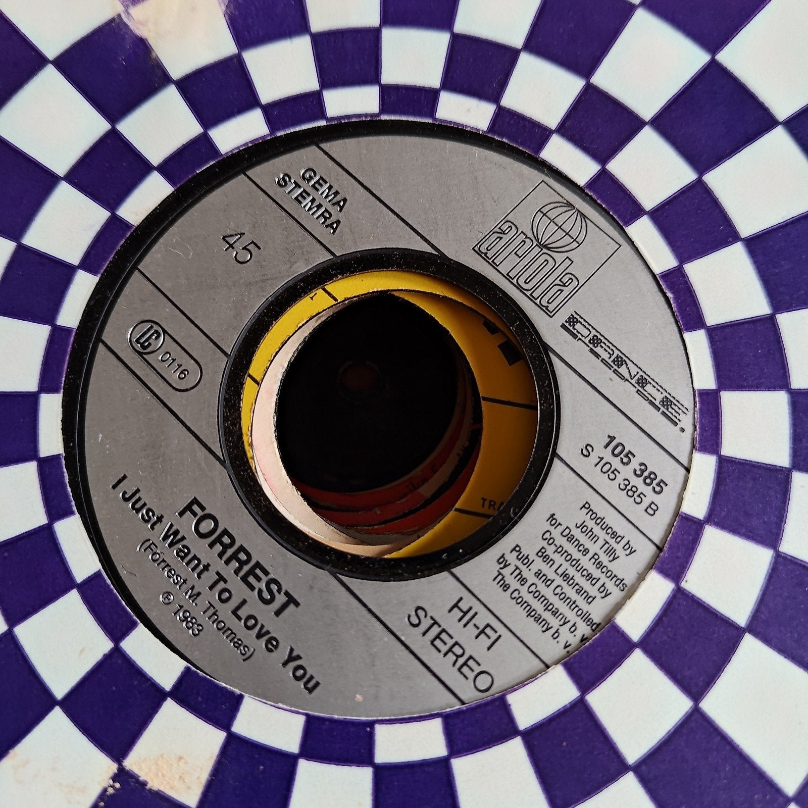 Forrest - I Just Want To Love You (1983) 7 inch single, Gebruikt, 7 inch, Ophalen of Verzenden, Pop