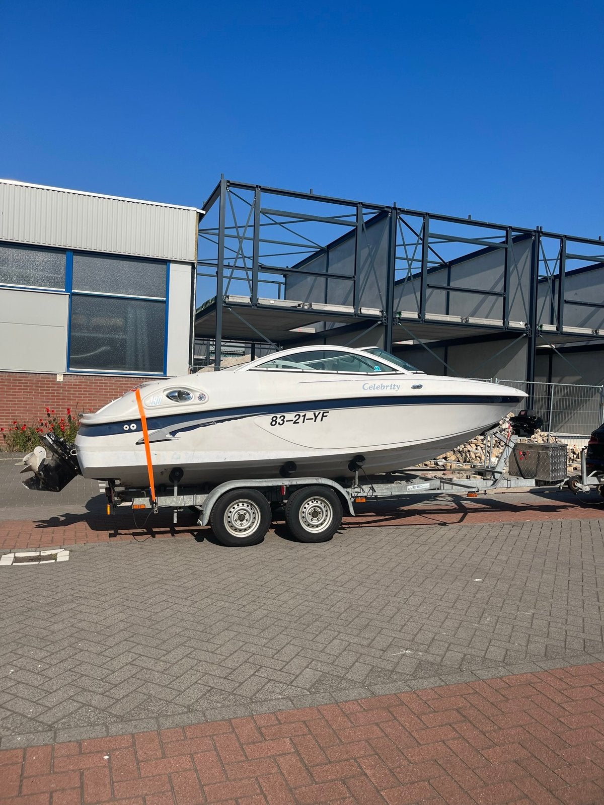 Celebrity 180 snelle en zuinige 6 cil, Watersport en Boten, Speedboten, Ophalen, Overige merken, Gebruikt, Polyester