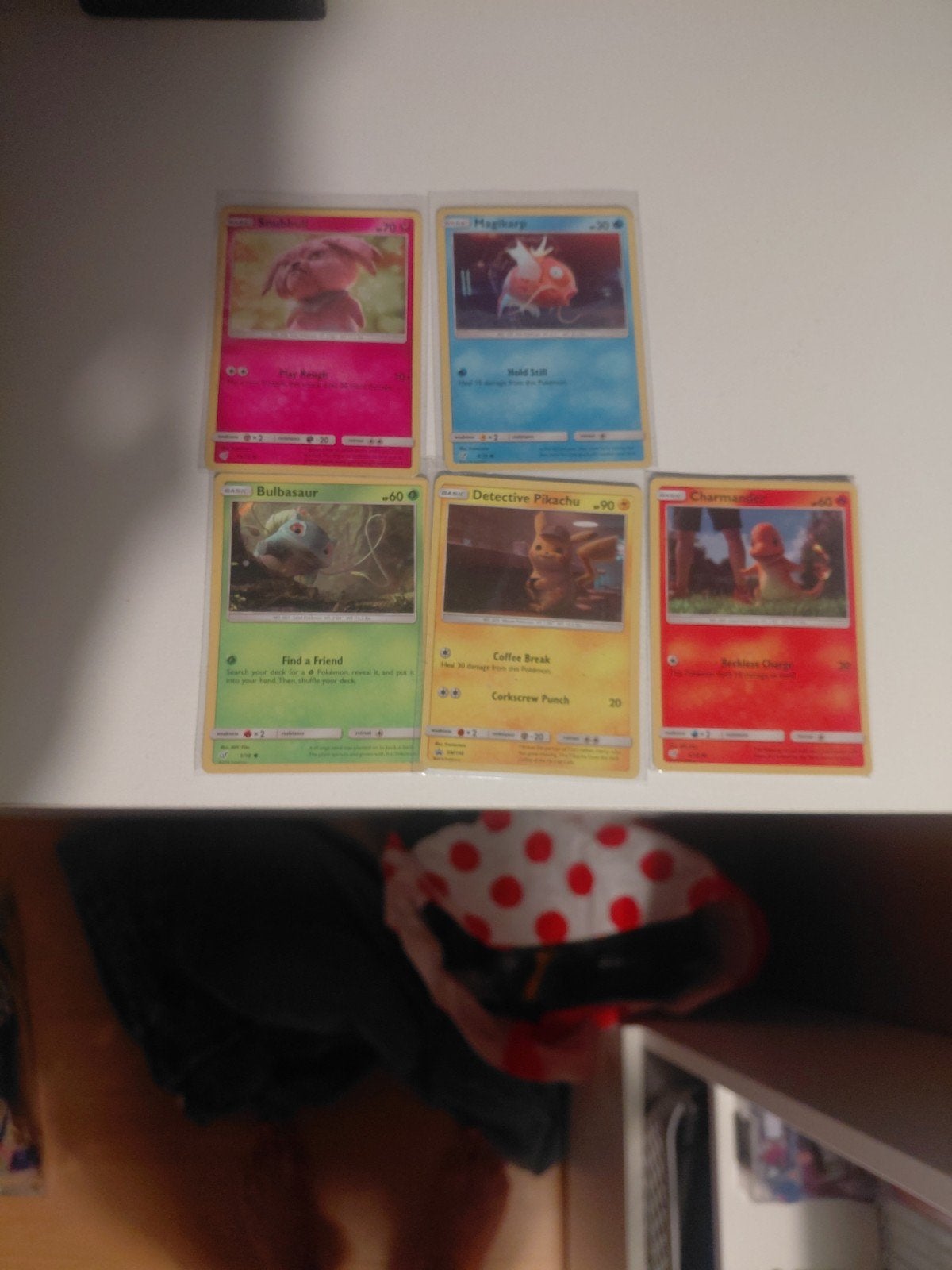 Detective Pikachu Pokémon kaarten set, Ophalen of Verzenden, Zo goed als nieuw, Meerdere kaarten