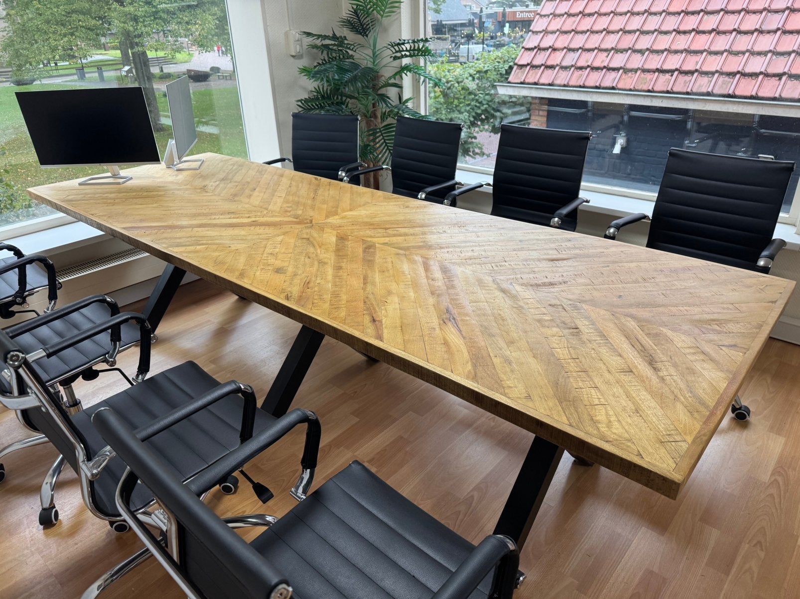 Tafel 300cm (8 stoelen), Ophalen, 200 cm of meer, 50 tot 100 cm, Zo goed als nieuw