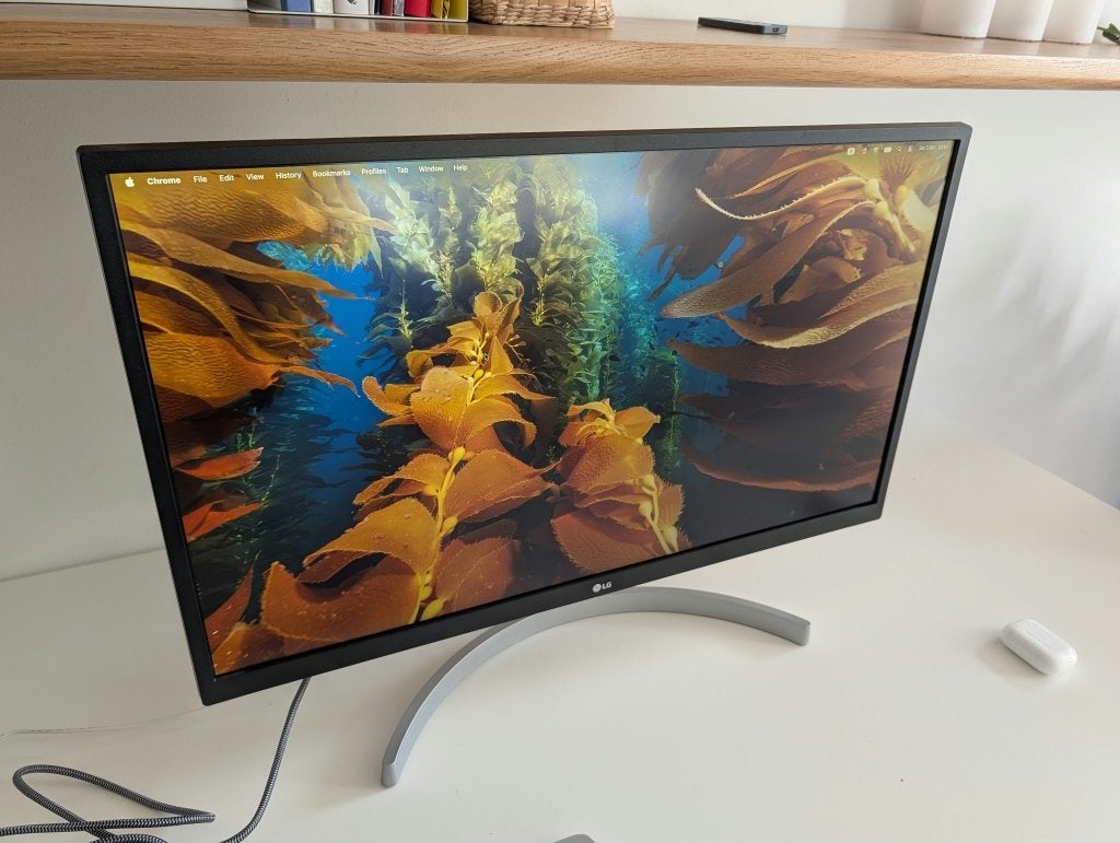 LG 27UL500P-W 27 inch 4K UHD IPS monitor