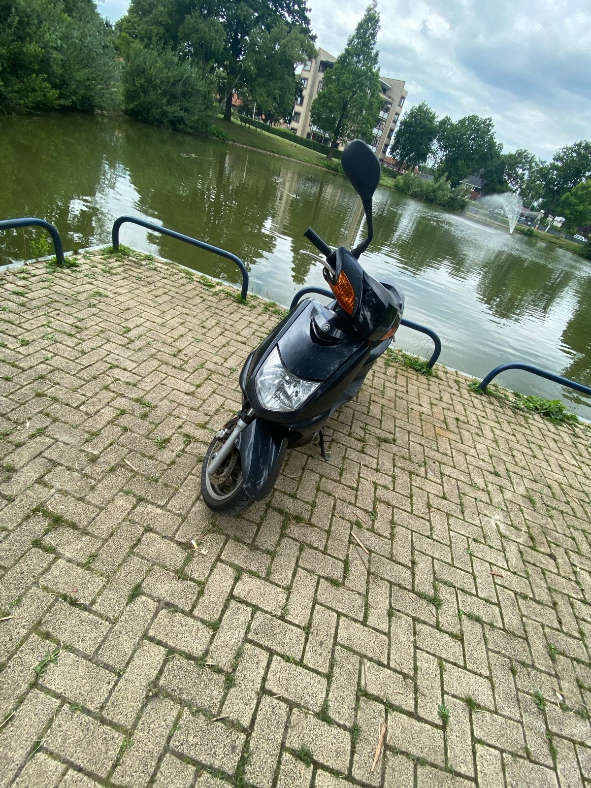 Yamaha Cygnus Scooter - Zwart, Goede Staat, Ophalen, Gebruikt, Overige modellen, Maximaal 45 km/u