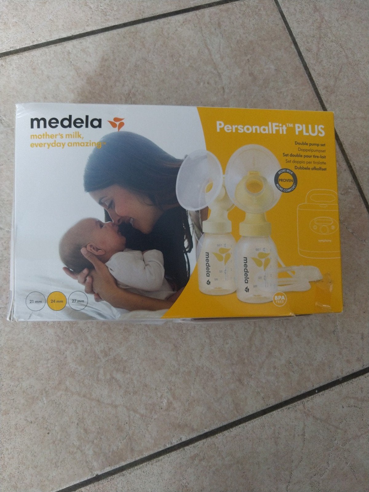 Medela Symphony PersonalFit Plus dubbele afkolfset

 24mm, Kinderen en Baby's, Babyvoeding en Toebehoren, Ophalen of Verzenden