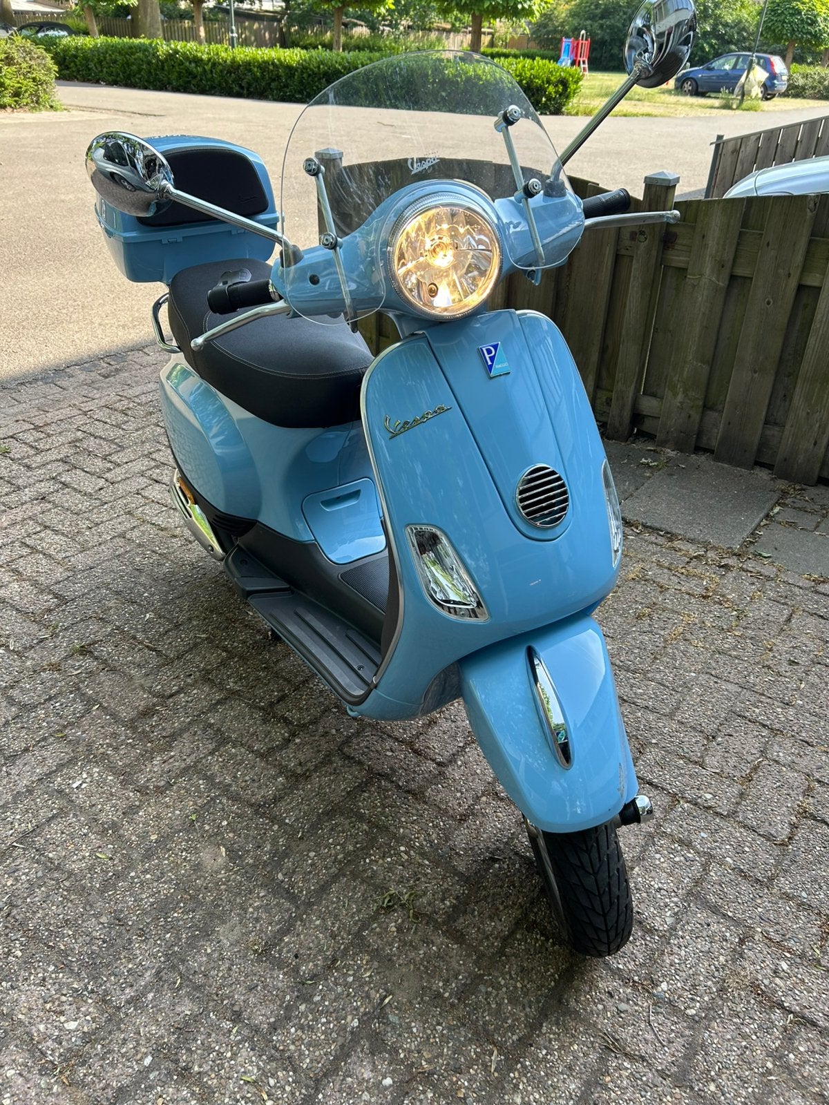 Retro vespa lx 50 4T, Ophalen, Overige modellen, Maximaal 45 km/u, Zo goed als nieuw
