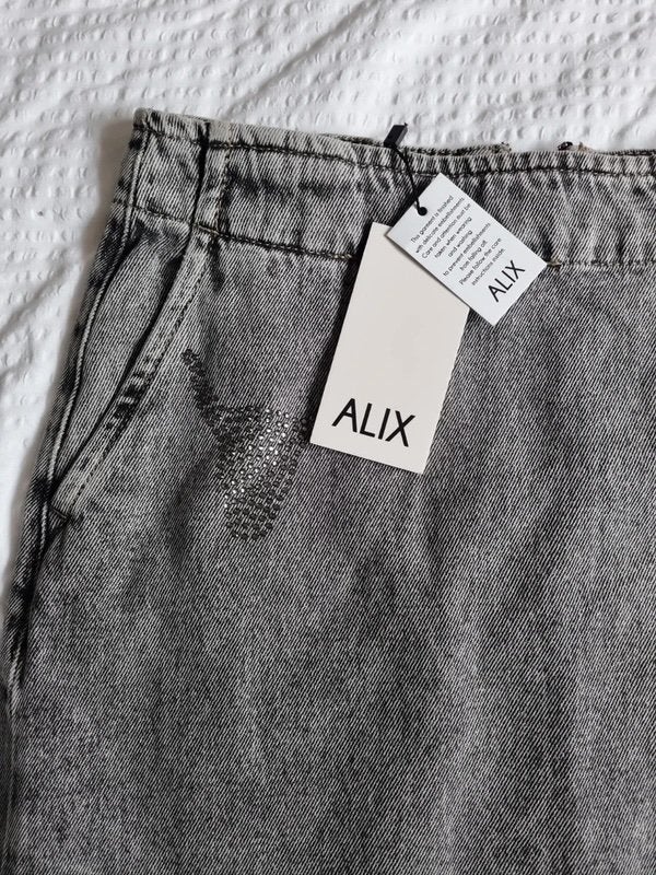 NIEUW Alix The Label STRASS BULL SKIRT XS, Alix the label, Nieuw, Ophalen of Verzenden, Maat 34 (XS) of kleiner