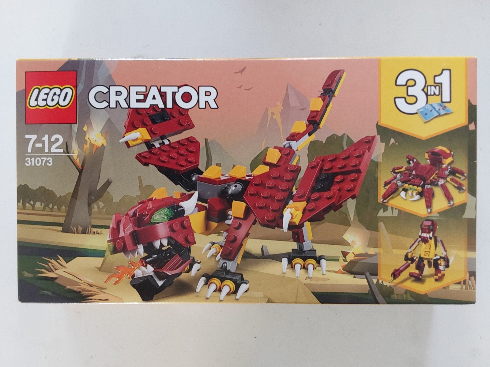 Lego 3-in-1 Creator 31073 Mythische Wezens 🆕️ ( in seal ), Lego, Nieuw, Ophalen of Verzenden, Compleet