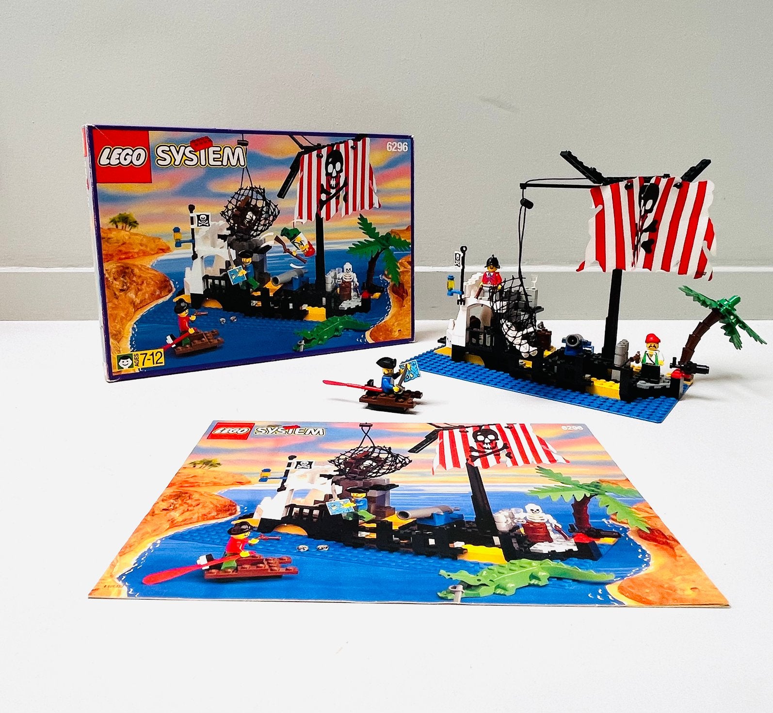 LEGO Pirates 6296 Shipwreck Island –  mét zeldzame doos, Kinderen en Baby's, Speelgoed | Duplo en Lego, Lego, Zo goed als nieuw