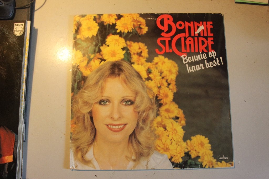 501i - lp - bonnie st. claire - bonnie op haar best, Ophalen of Verzenden, Gebruikt, 12 inch, Levenslied of Smartlap