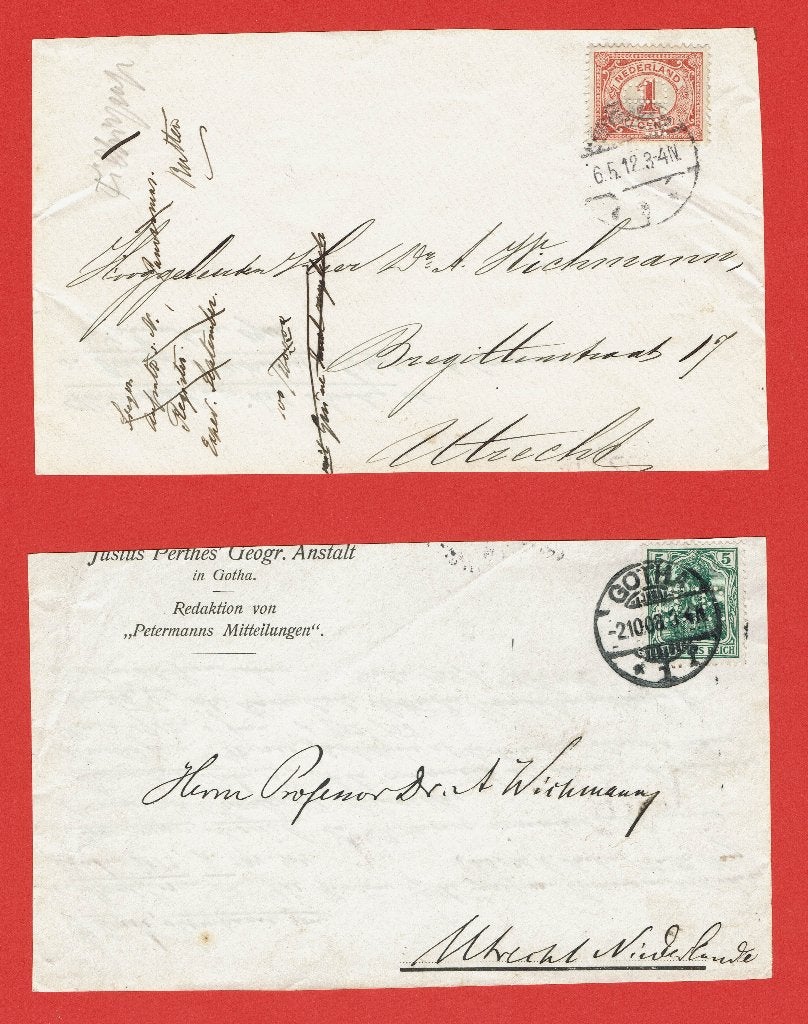 Nederland/ Duitsland, Ophalen of Verzenden, T/m 1940, Gestempeld