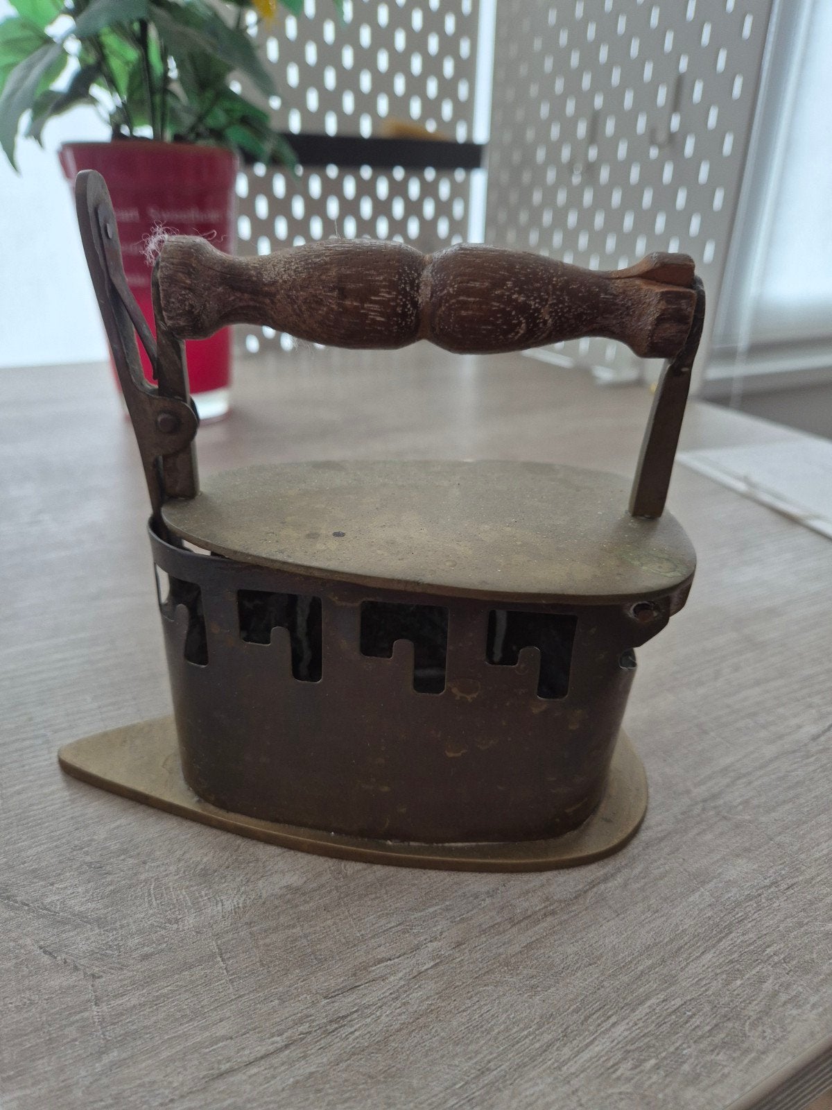 Vintage antiek strijkijzer, Ophalen of Verzenden