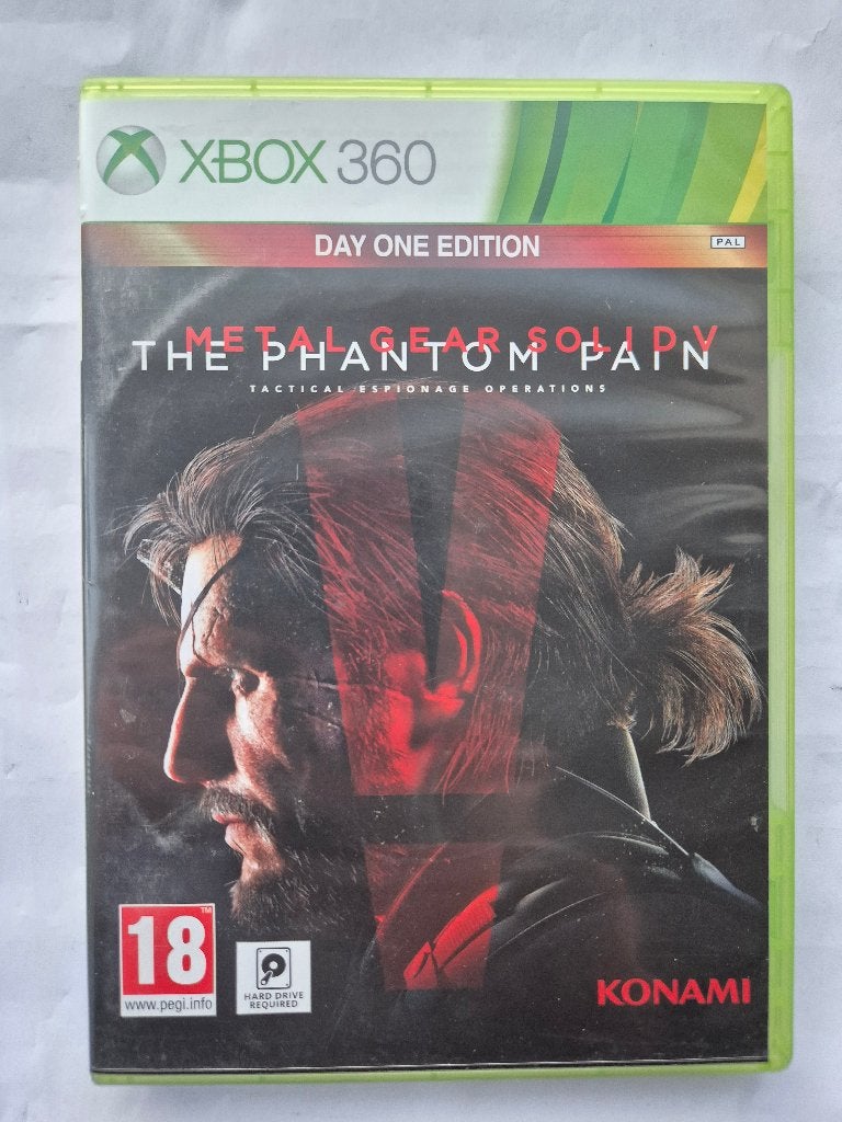 METAL GEAR SOLID V the phantom pain DAY ONE EDITION, Spelcomputers en Games, Games | Xbox 360, Gebruikt, 1 speler, Racen en Vliegen