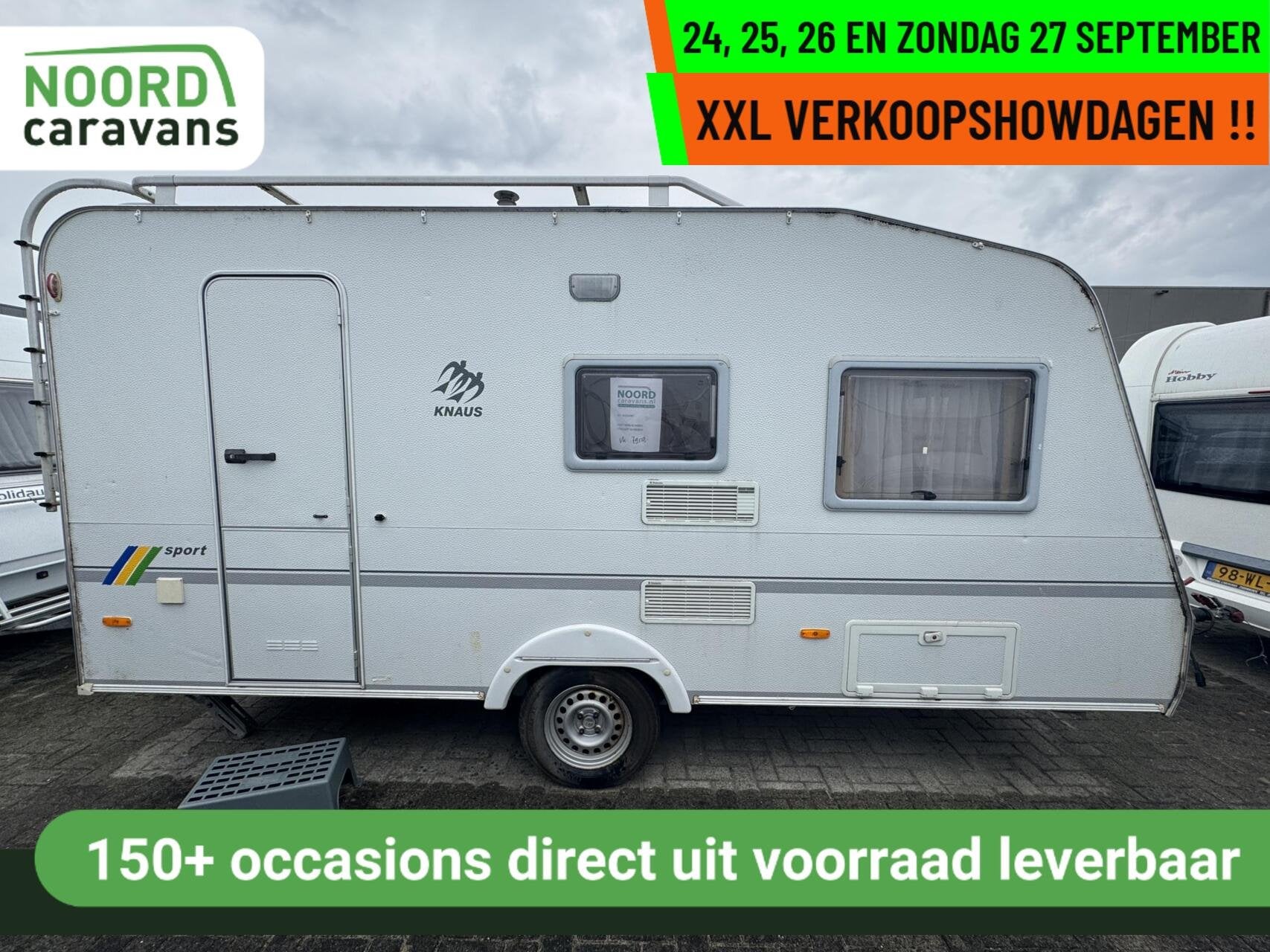 Knaus - XXL VERKOOPSHOW 24,25,26 & 27 SEPT. 10-17 UUR