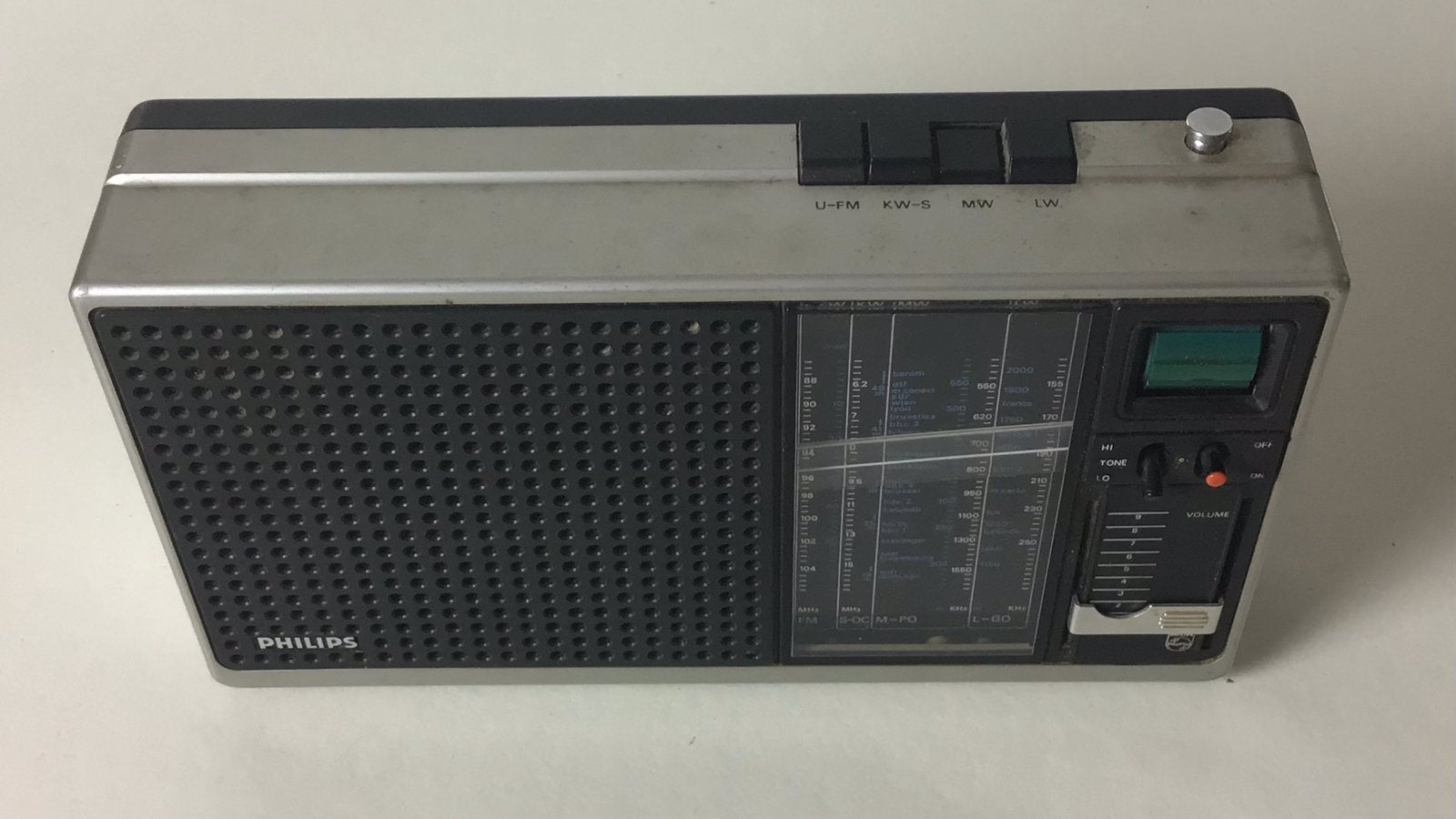 Vintage retro radio Philips type 90RL650/00R jr 70, Audio, Tv en Foto, Radio's, Ophalen, Gebruikt, Radio