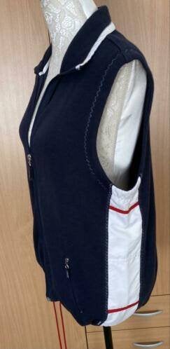 Lisa Campione bodywarmer maat L, Ophalen of Verzenden, Zo goed als nieuw, Maat 42/44 (L), Blauw