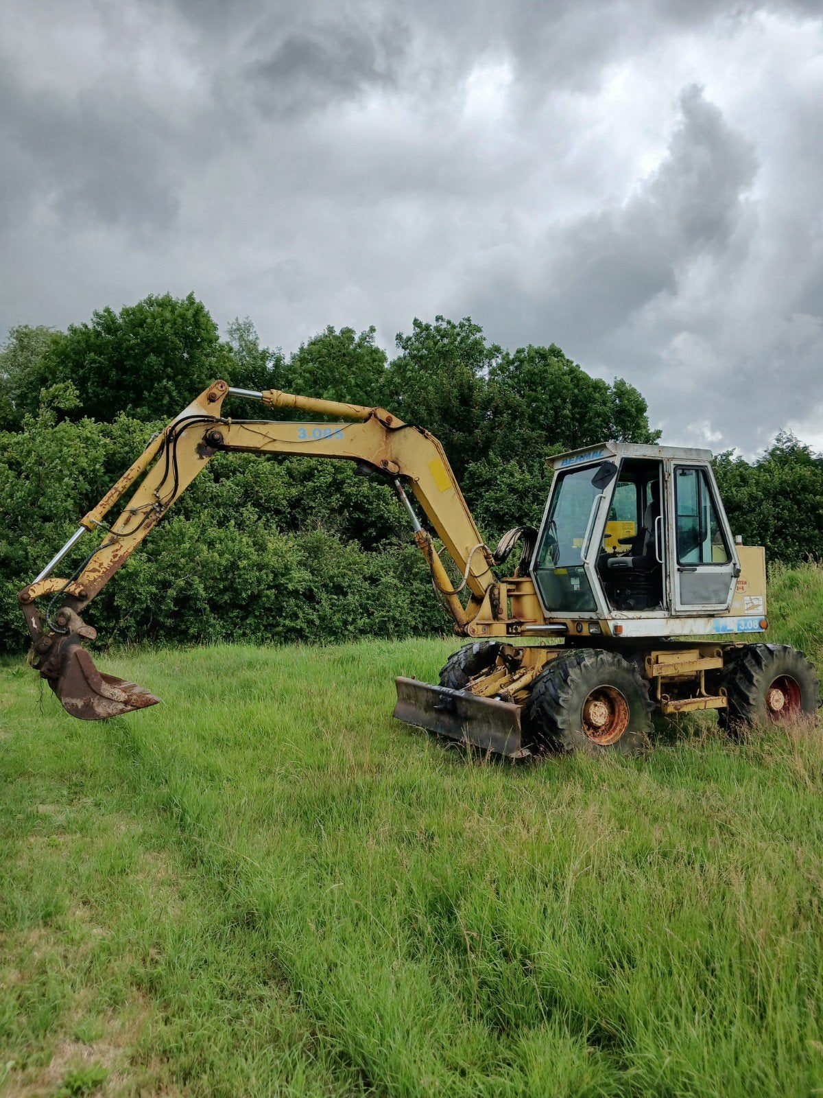 Benmac 3.08 8 ton mobiele kraan met diverse aanbouwdelen, Ophalen, Grondbewerking