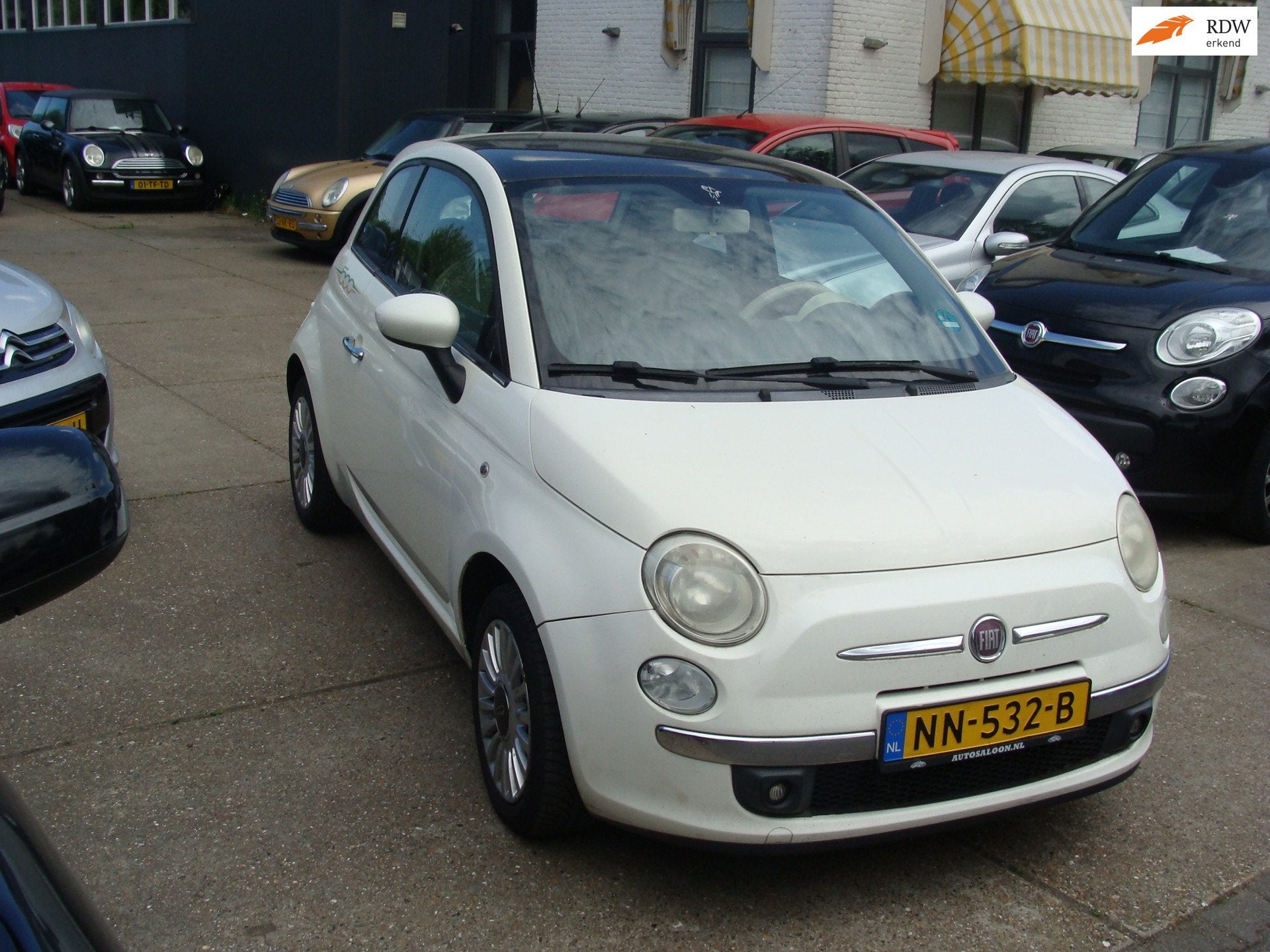 Fiat 500 1.2 sport pano elek pak nap apk, Voorwielaandrijving, Euro 5, Gebruikt, 1242 cc