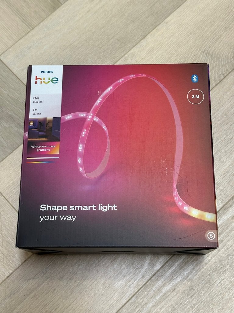 Philips Hue Flux LED 3m base kit (ongeopend), Nieuw, Overige fittingen, Ophalen of Verzenden, Bedienbaar via app