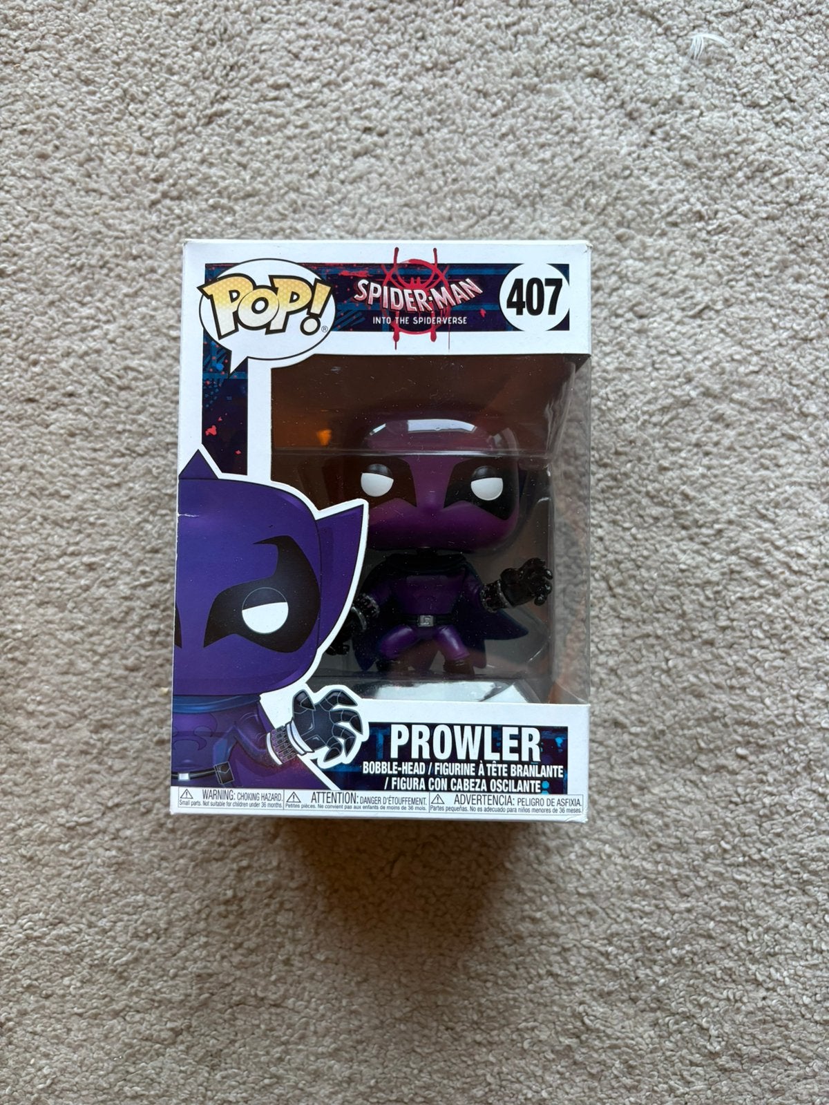 Funko pop Prowler #407, Ophalen of Verzenden, Nieuw