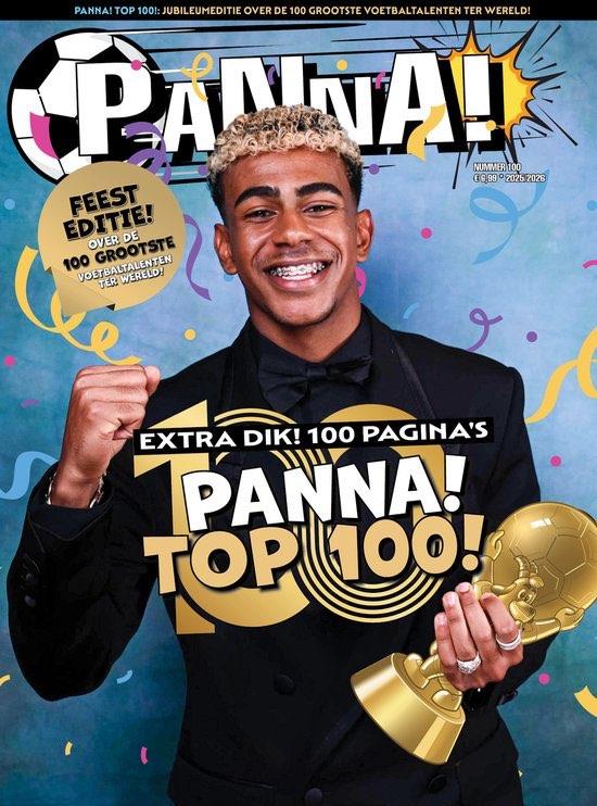 PANNA! Magazine 100 - Tijdschrift - Voetbal - Jubileumeditie, Maat XS of kleiner, Verzenden, Nieuw, Shirt