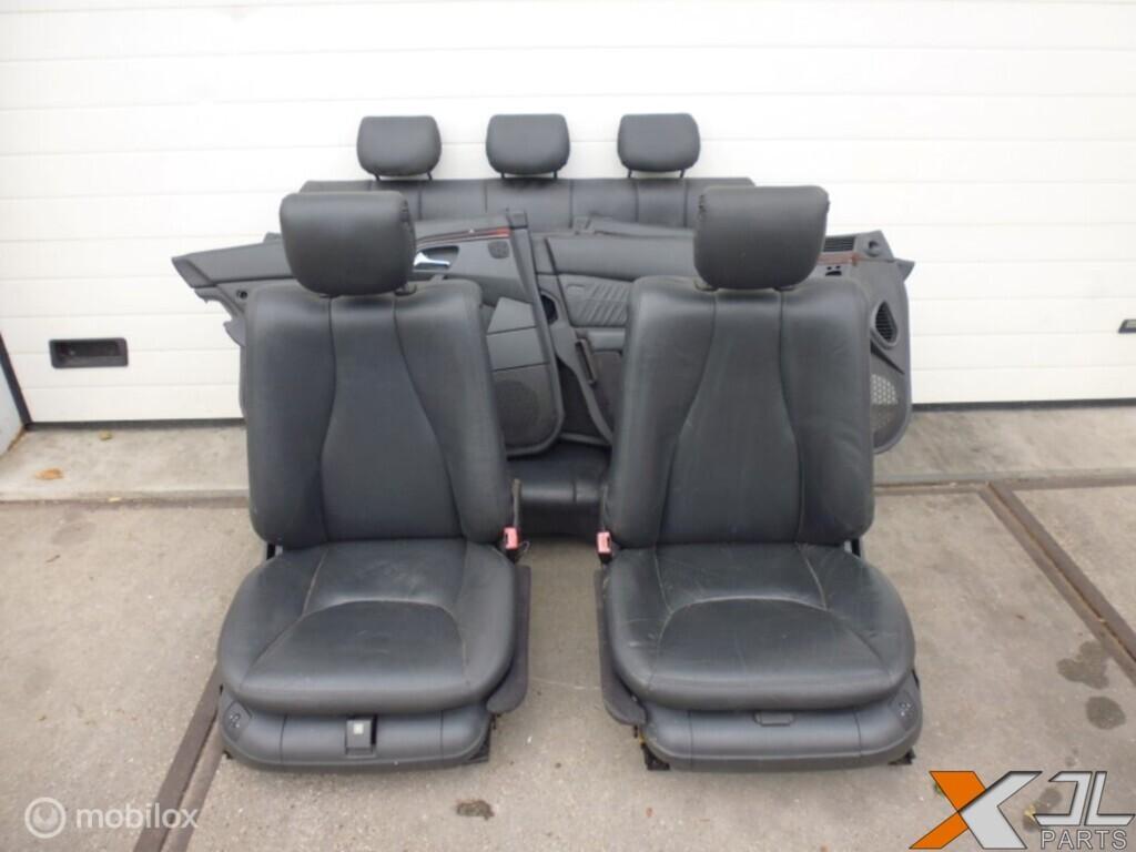 S-KLASSE W220   INTERIEUR ZWART LEDER NAPPA, Auto-onderdelen, Gebruikt, Mercedes-Benz, Ophalen of Verzenden, Mercedes-Benz