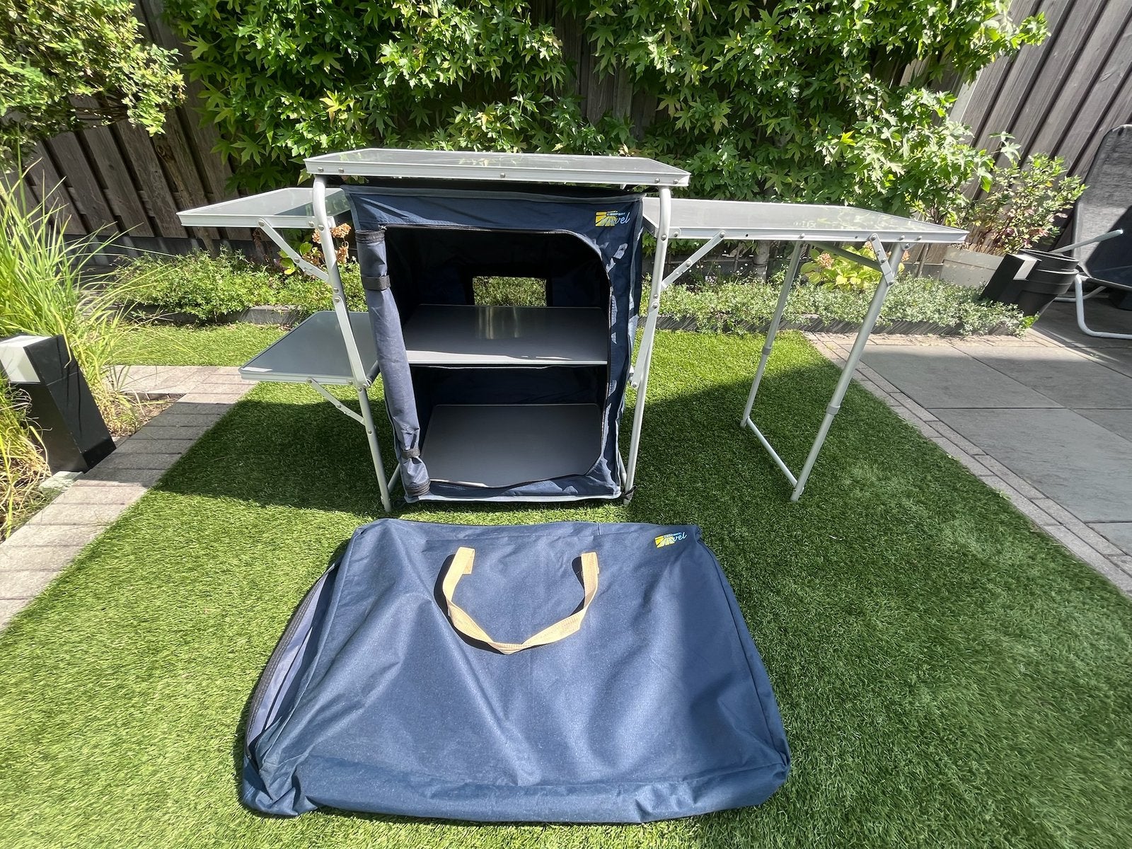 Campart Travel campingkeuken campingkast, Ophalen of Verzenden, Gebruikt, Campingkast