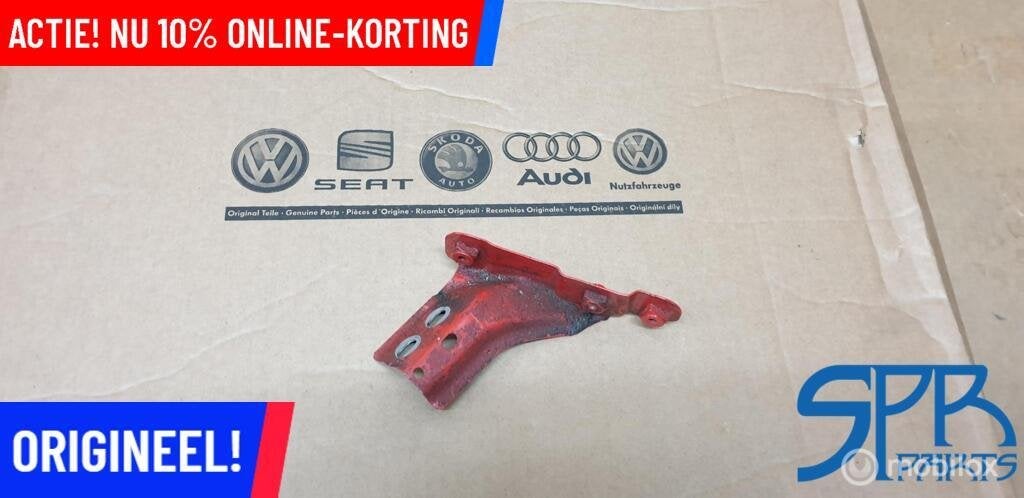 POLO 6R 6C Rechts SPATSCHERM STEUN SPATBORD ROOD 6R0821142B, Gebruikt, Volkswagen, Ophalen of Verzenden, Volkswagen