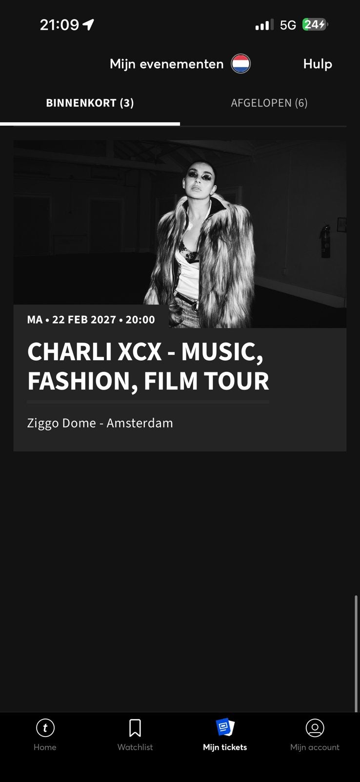 2x Charli xcx tickets Ziggodome, Tickets en Kaartjes, Twee personen, Februari
